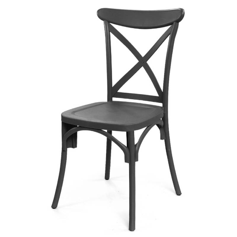 Chaise SOTUFAB Bistrot Brooklyn - Noir