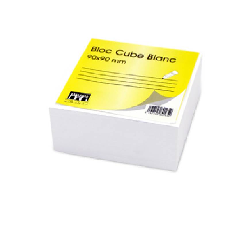Charge Cube RIBAT 500 Feuilles 90 x 90 - Blanc - RIBAT-PAPIER