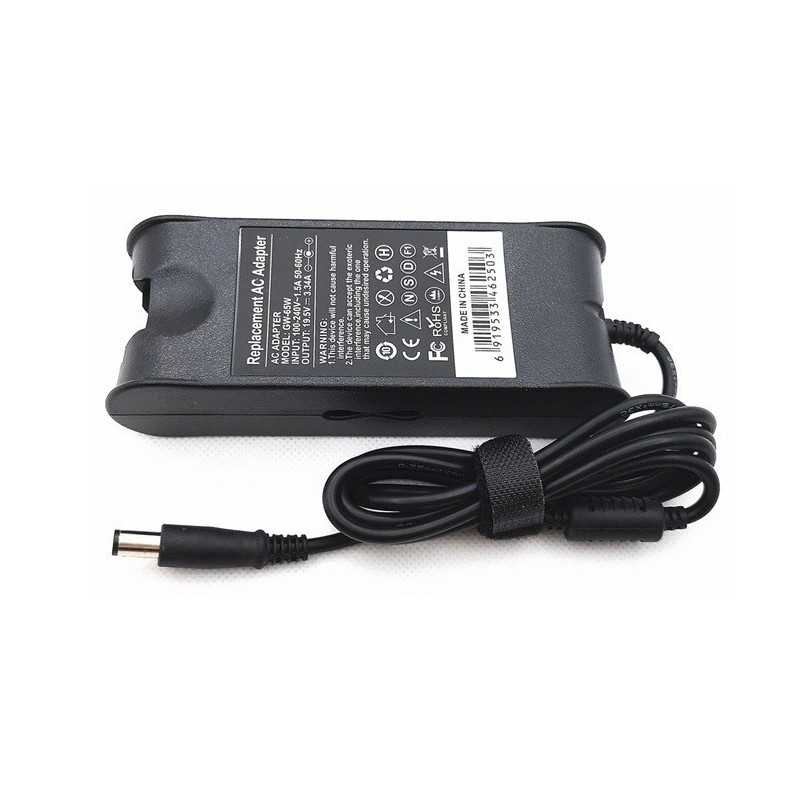 Chargeur Adaptable DELL Pour PC Portable Grand Bec 19.5V 4.62A - Noir - Dell