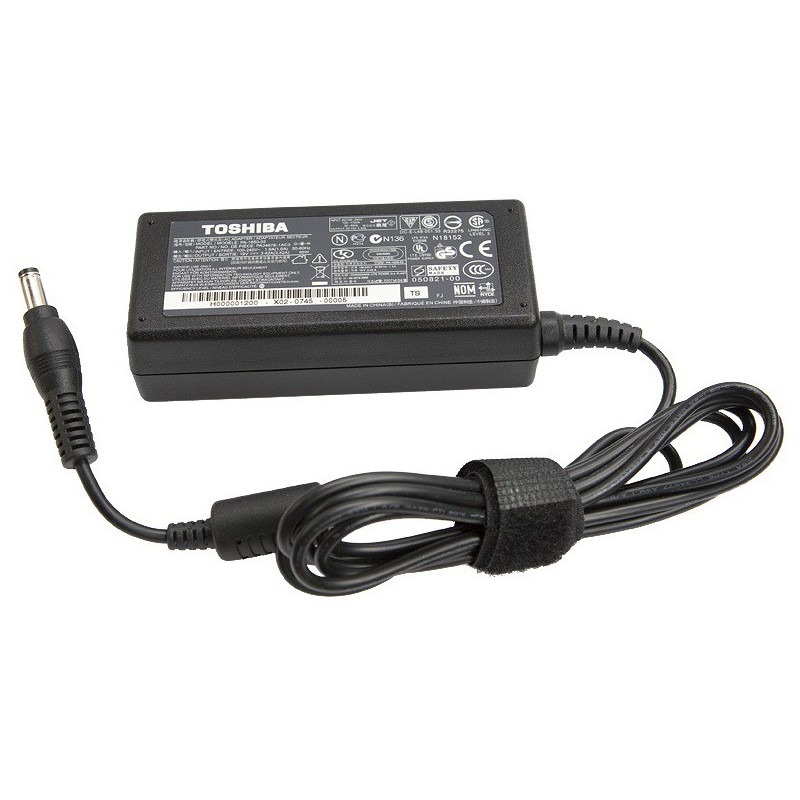 Chargeur Adaptable TOSHIBA Pour PC Portable 19V-3.42A - Noir - Toshiba