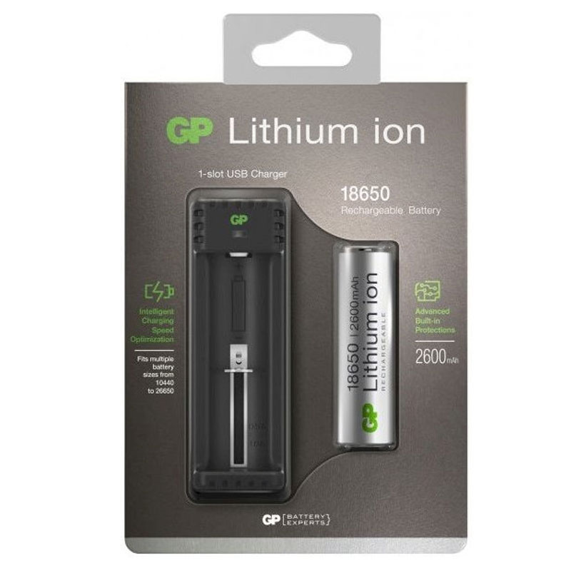 Chargeur Pile LI-ION GP L111 18650