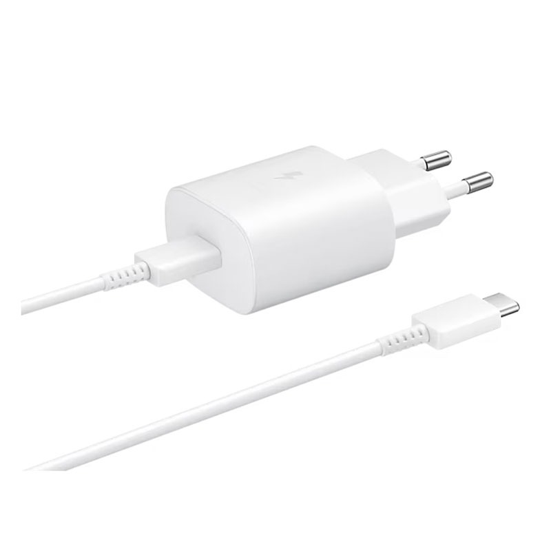 Chargeur SAMSUNG EP-TA800X PD 25W - Blanc - Samsung