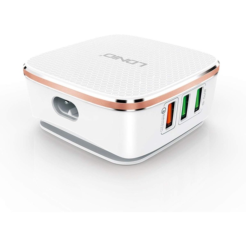 Chargeur Smartphone LDNIO Avec 6 Ports USB Et Cable - Blanc