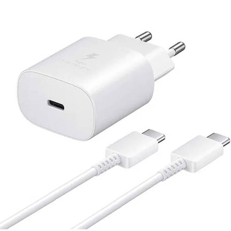 Chargeur smartphone SAMSUNG 45 W Type C - Blanc - Samsung