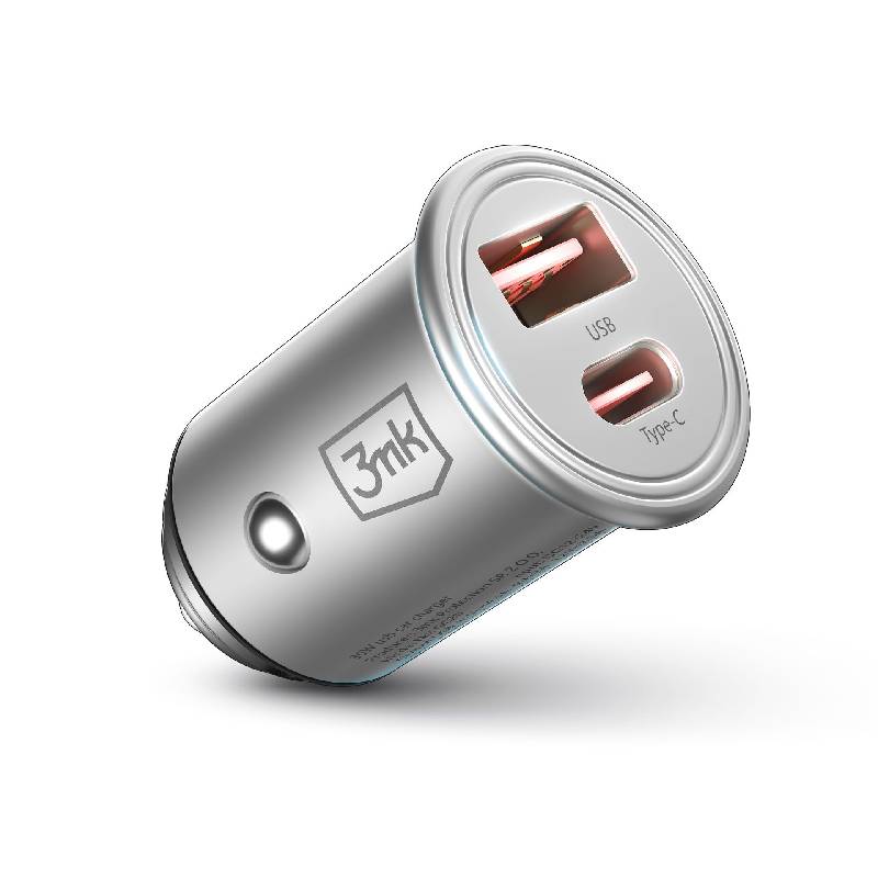 Chargeur Voiture 3MK 30W avec Protection Intégrée - 3MK