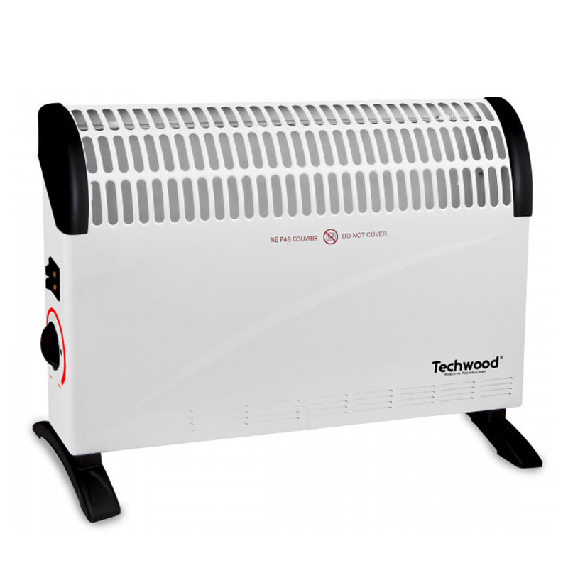 Chauffage Convecteur TECHWOOD TCG-2001 2000W - Blanc - TECHWOOD