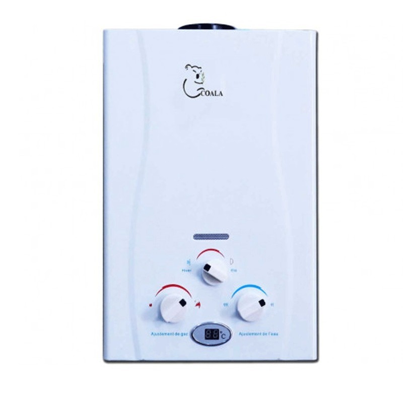 Chauffe Bain COALA CB10LGN 10 Litres Gaz Naturel - Blanc