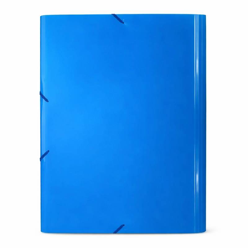 Classeur OFFICEPLAST PP Glossy A4 Bleu - Officeplast
