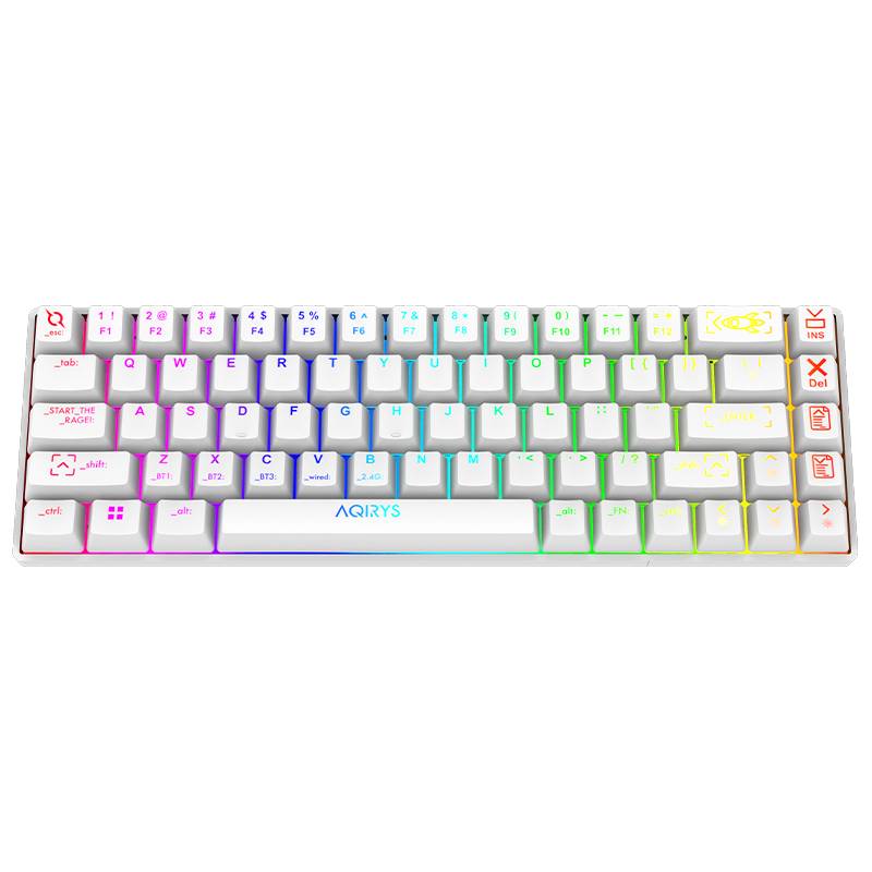 Clavier Gamer AQIRYS Mira Blanc - MIRA-V2