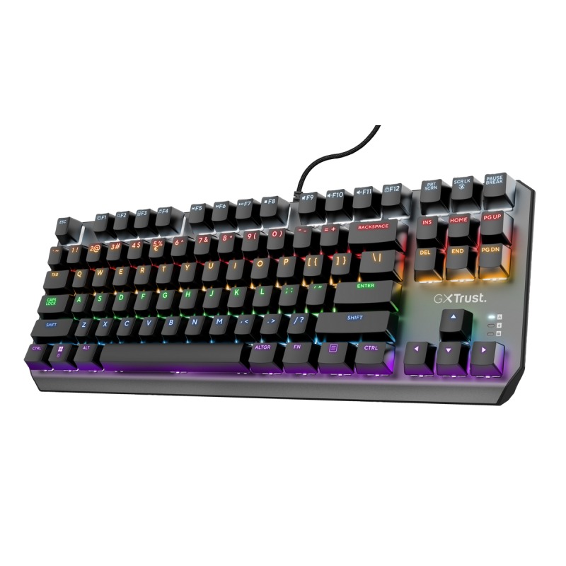 Clavier Gamer Filaire Mécanique TRUST Callaz Tkl - Noir - TRUST
