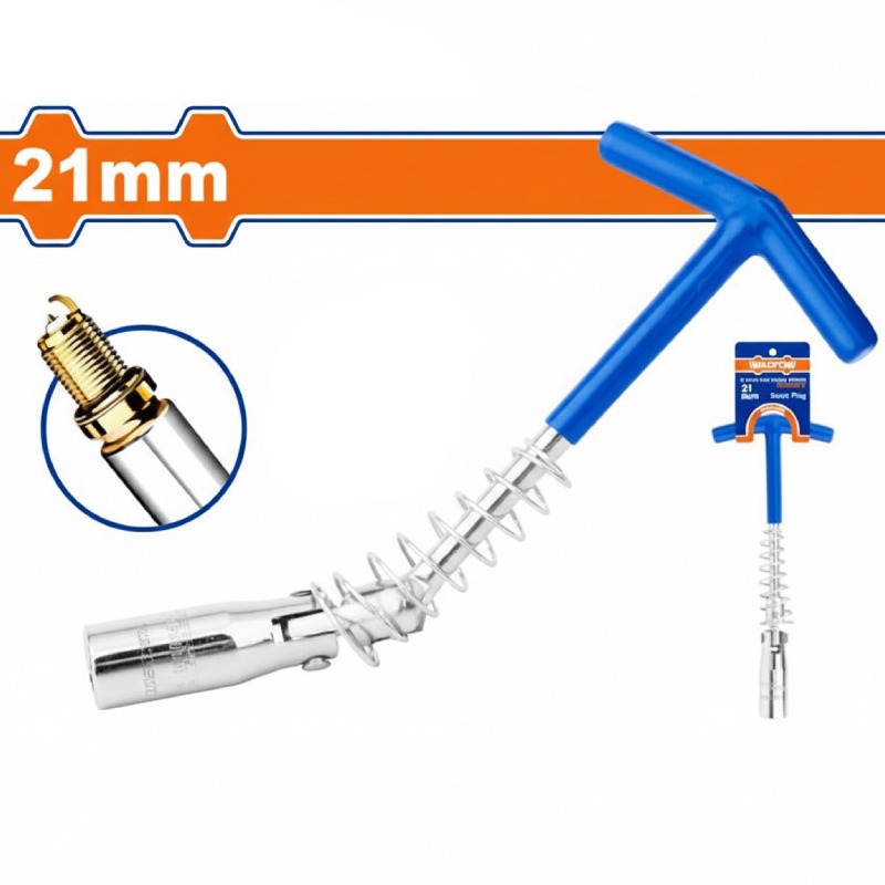 Clé Pour Bougie D'allumage En T WADFOW 21 mm - WTH5121