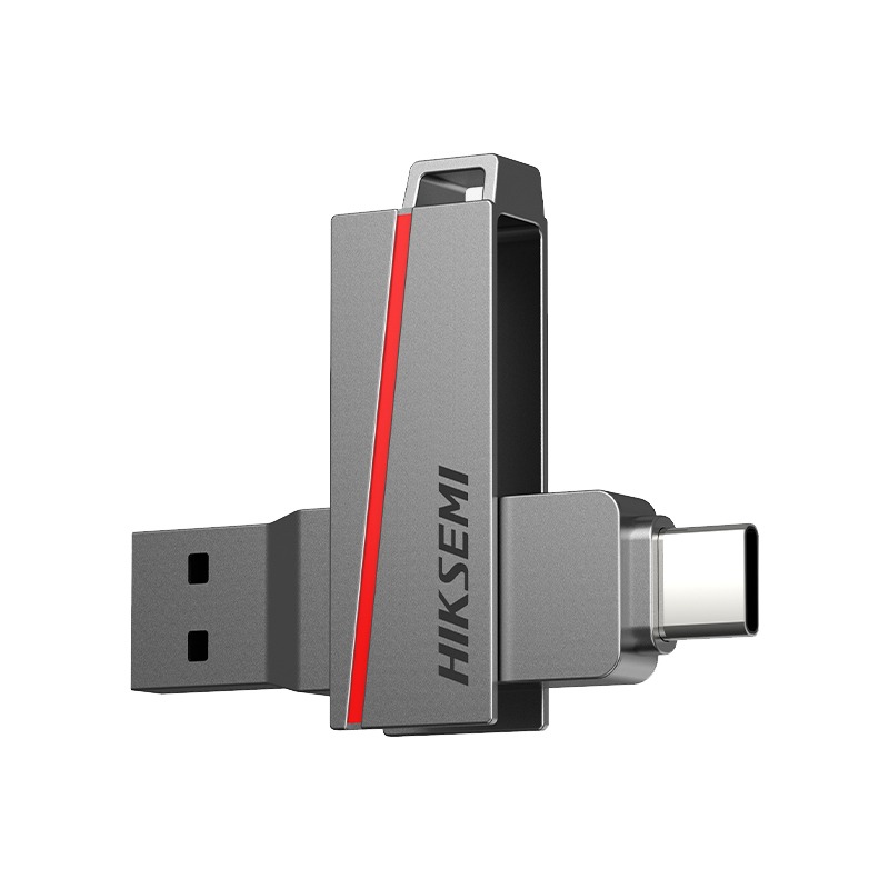 Clé USB HIKSEMI E307C 64Go USB 3.2/ TYPE C - Gris