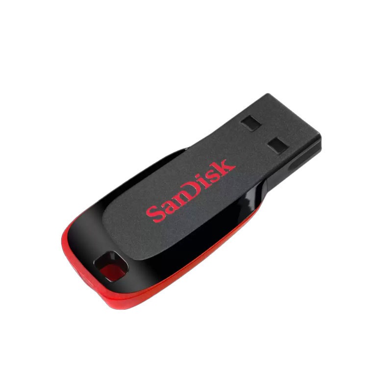 Clé USB SANDISK Cruzer Blade 32Go USB 2.0 - Noir&Rouge - SanDisk