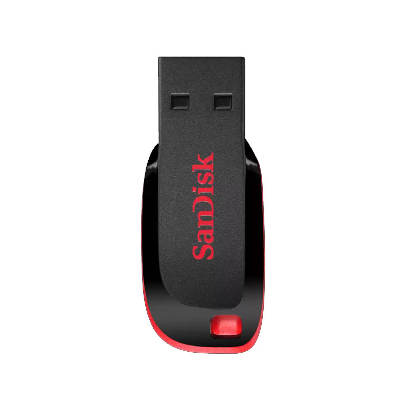 Clé USB SANDISK Cruzer Blade 64Go - Noir&Rouge - SanDisk