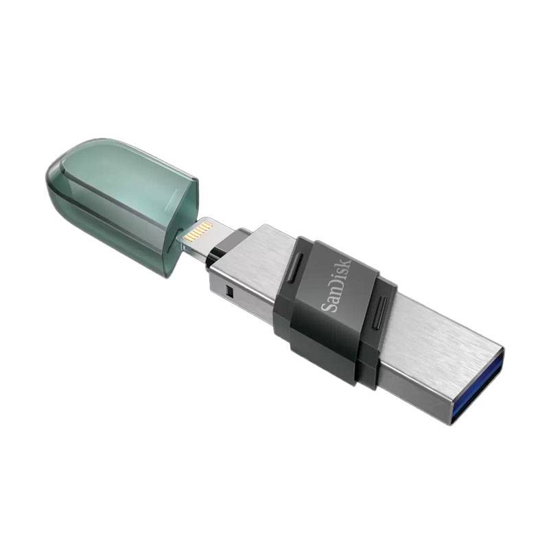 Clé USB SANDISK iXpand Double Connecteurs 64GB - SanDisk