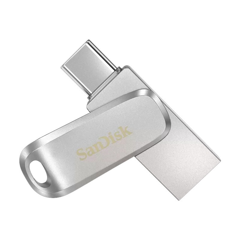 Clé USB SANDISK Ultra Dual Drive Luxe 64Go USB Type-C - Gris - SanDisk
