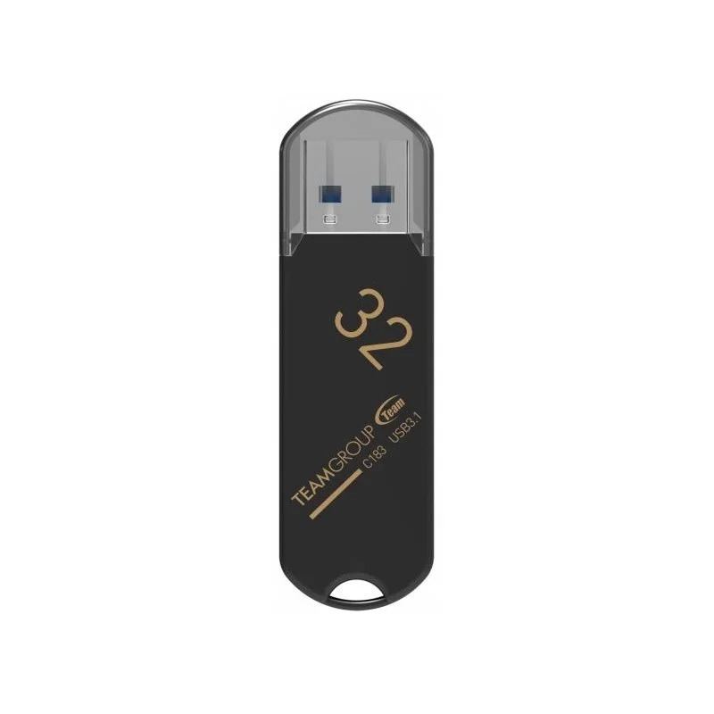 Clé USB TEAM GROUP C183 32GB USB 3.1 - Noir - TEAM-GROUP