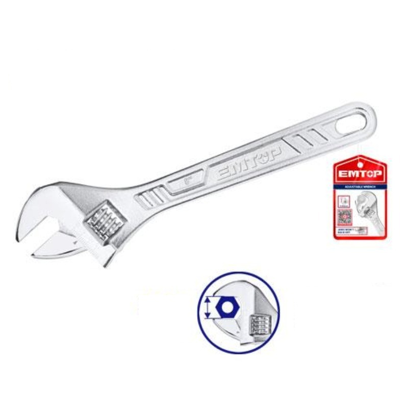 CLE MOLETTE 8" 200MM 0-24 EMTOP EAWH130822