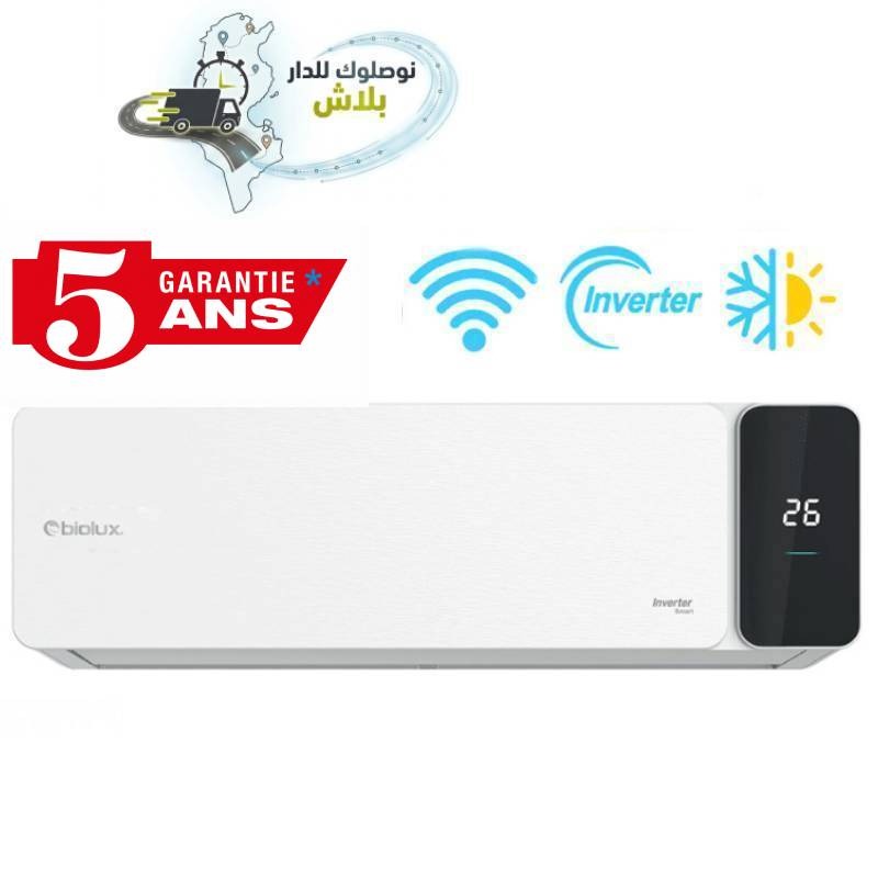 BIOLUX INVERTER 24000 BTU Inverter Chaud / Froid - BIOLUX