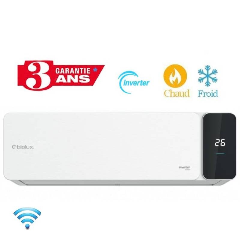 BIOLUX INVERTER Smart 12000 BTU Chaud / Froid - BIOLUX