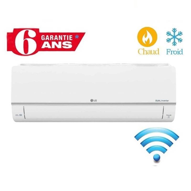 Climatiseur Dual Inverter LG 12000 BTU Smart Chaud/Froid