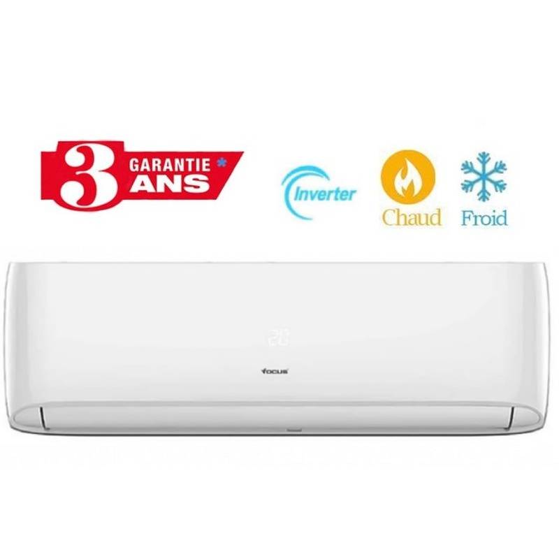 Climatiseur Inverter Focus 18000 BTU Tropicalisé T3 Chaud/Froid - Focus
