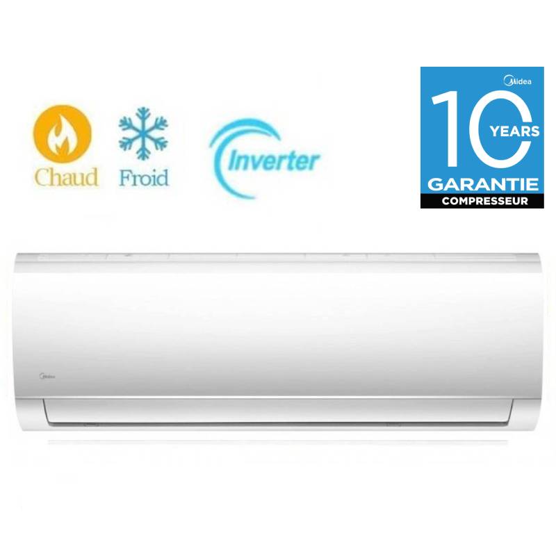 Climatiseur Midea INVERTER Chaud Froid 24000 BTU - Midea