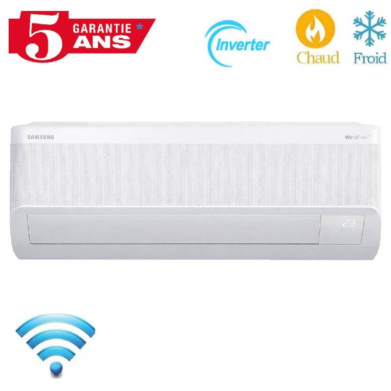 Climatiseur Samsung 18000 BTU Inverter WindFree CHAUD/FROID