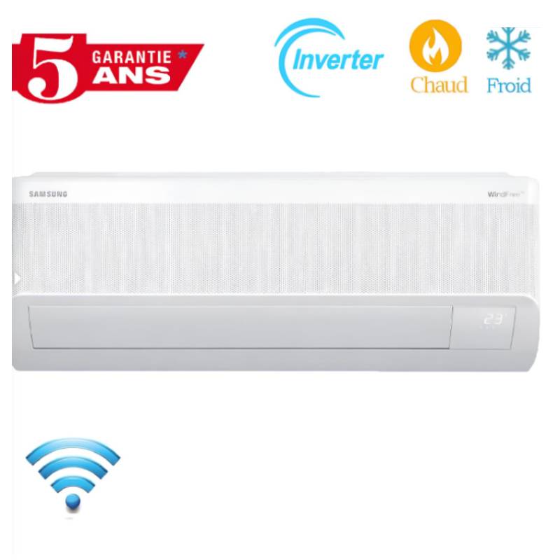 Climatiseur Samsung WindFree 12 000 BTU Inverter Chaud & Froid