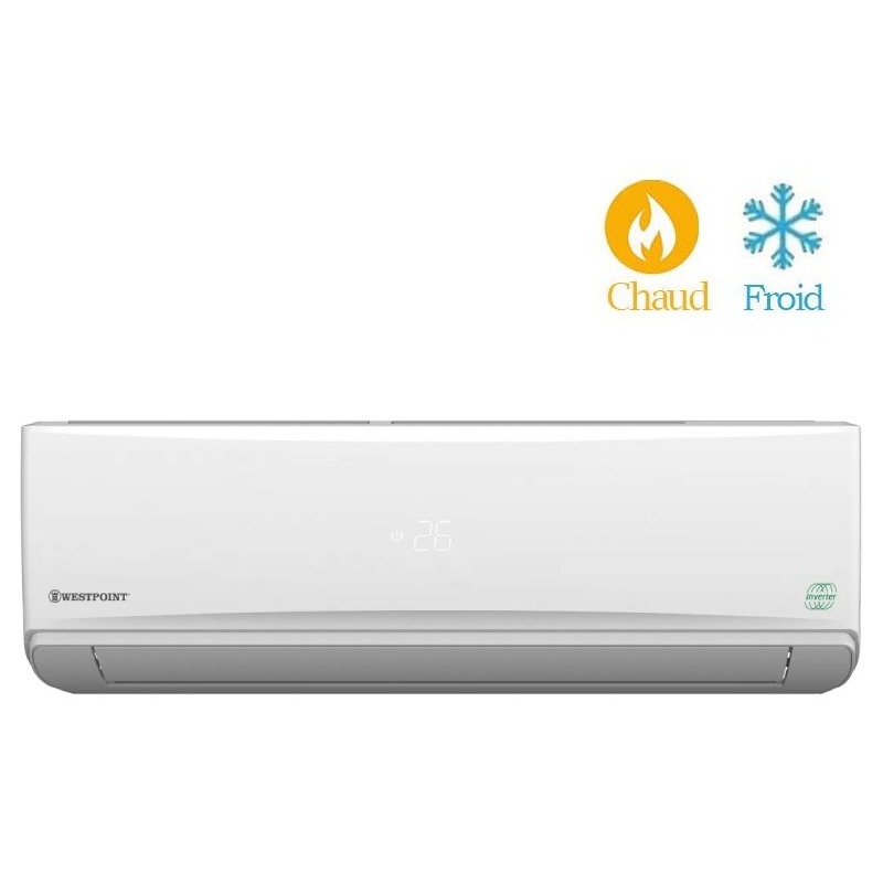 Climatiseur Inverter WESTPOINT 12000 BTU Chaud Froid