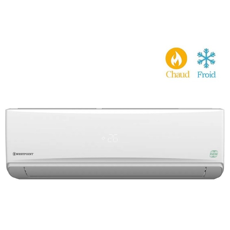Climatiseur Inverter WESTPOINT 24000 BTU Chaud Froid