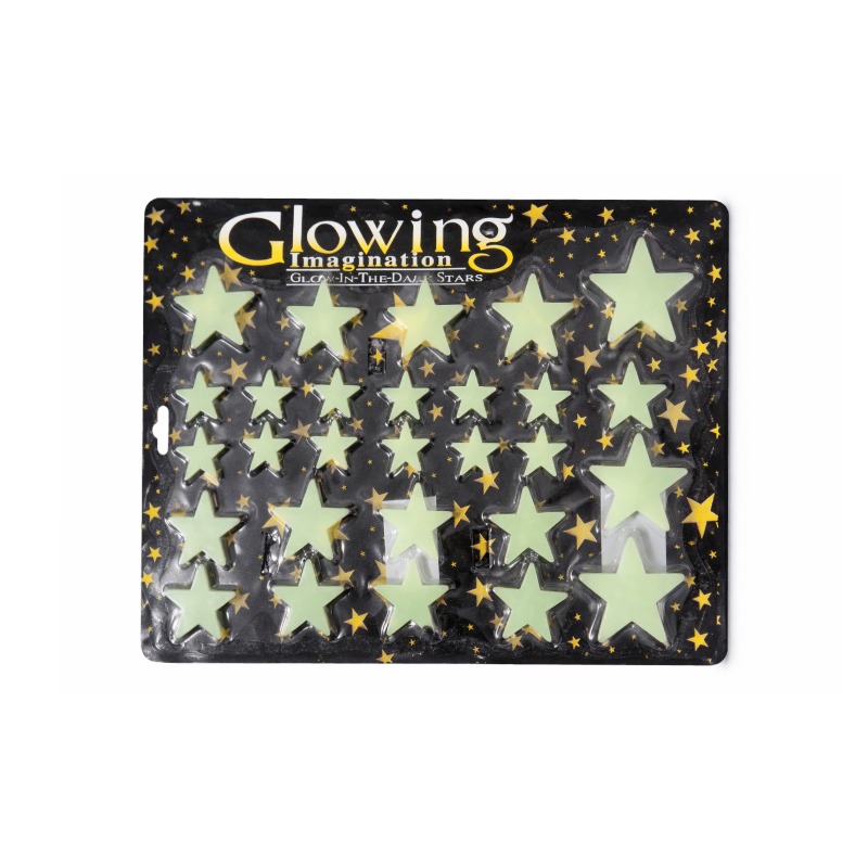 CLOWING IMAGINATION SUPER STAR GLOWING IN THE DEARK STARS