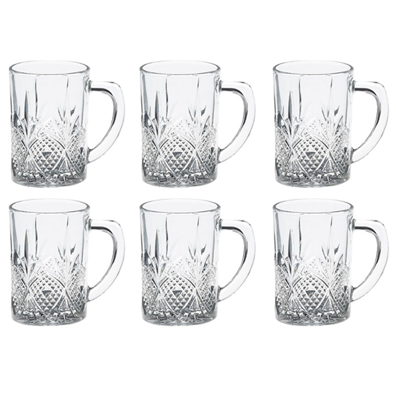 Coffret De 6 Verre à Thé LUMINARC Rhodes - 16 cl - LUMINARC