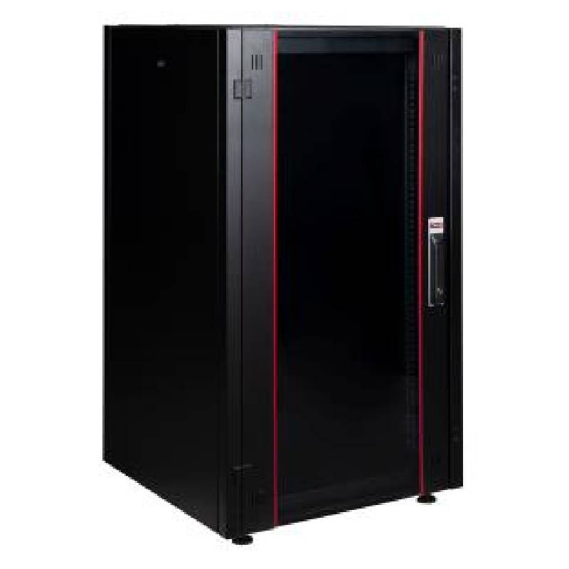 Coffret Réseau LANDE 26U 19" HYPERline RAL 9005 - LN-HL26U606 - LANDE
