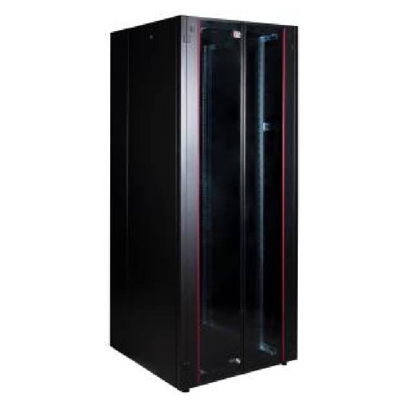 Coffret Réseau LANDE 42U 19" HYPERline RAL 9005 - LN-HL42U808 - LANDE
