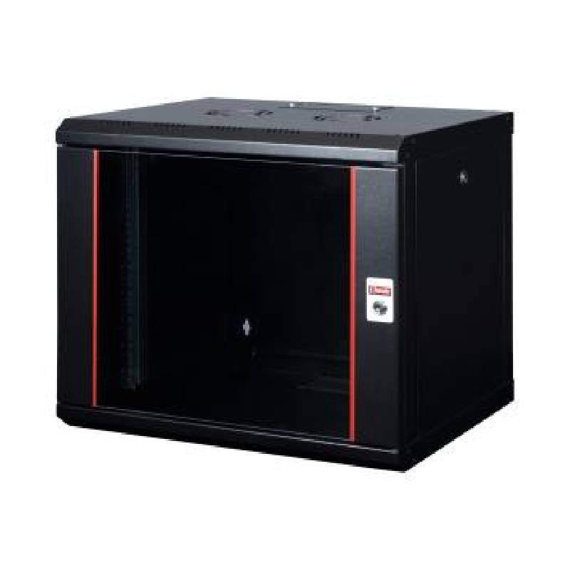 Coffret Réseau LANDE 9U 19" PROline 9005 RAL - LN-WB-09U60 - LANDE