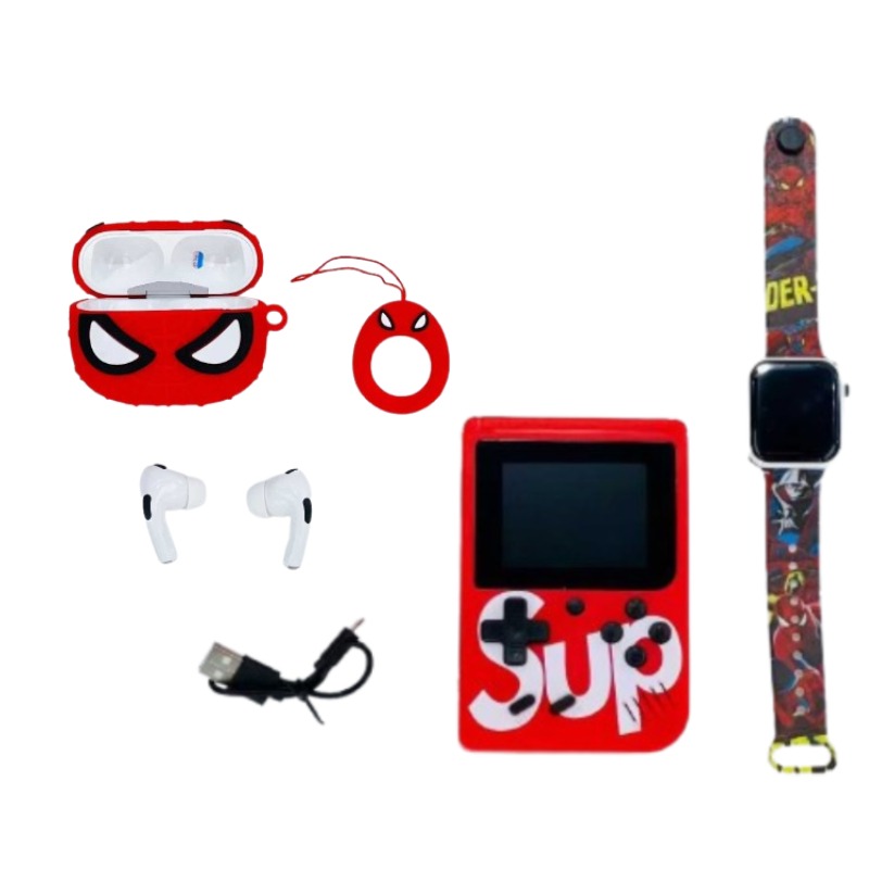 Coffret GT63 SPIDERMEN 4EN1 - Rouge