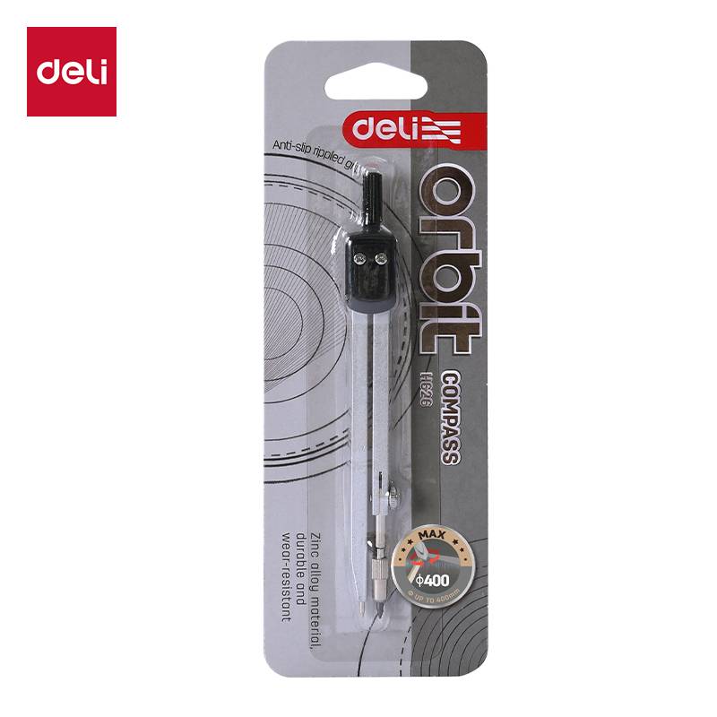 Compas DELI Orbit EH626 Métallique Scolaire - DELI