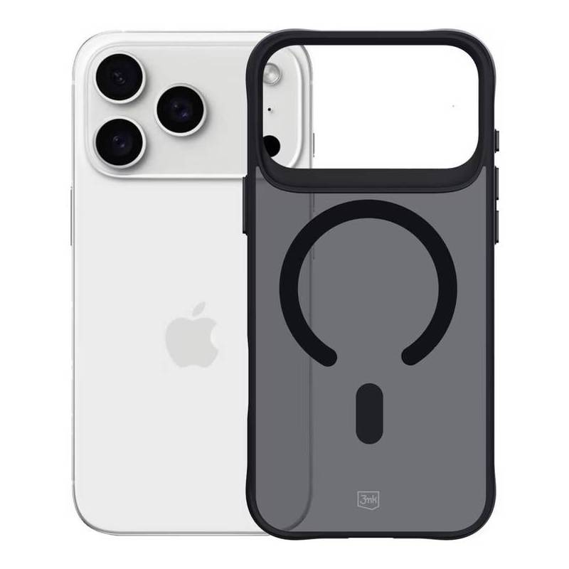 Coque 3MK Smoke MagCase Compatible MagSafe Pour iPhone 17 Pro Max - 3MK