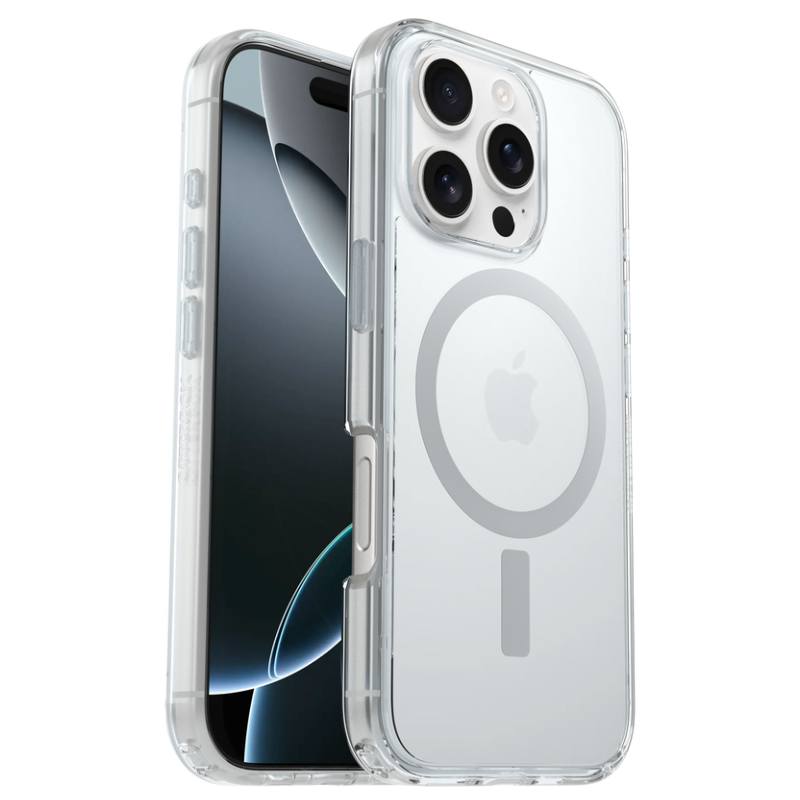 Coque Transparent Pour IPhone 16 Pro Max Avec MAGSAFE Silver - Apple