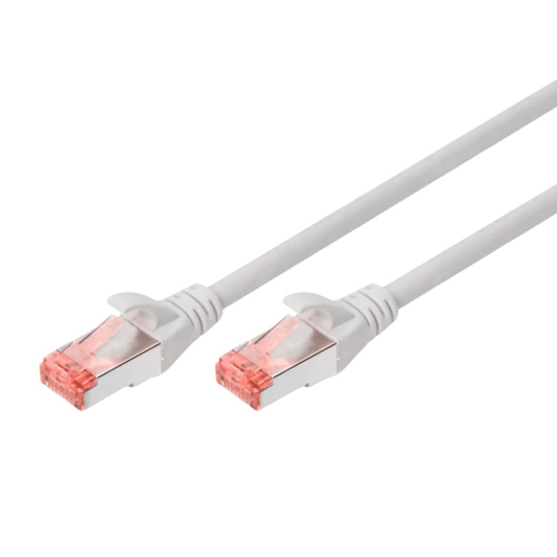 Cordon Réseau LUCKTEK 1M FTP CAT6 - Gris - LUCKTEK