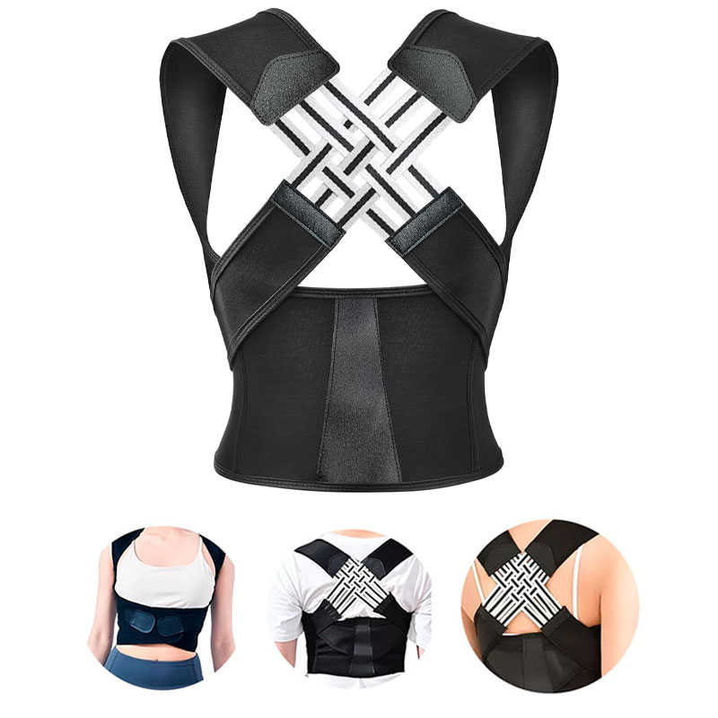 Correcteur De Posture Ajustable YIMYZ 3003 - Noir