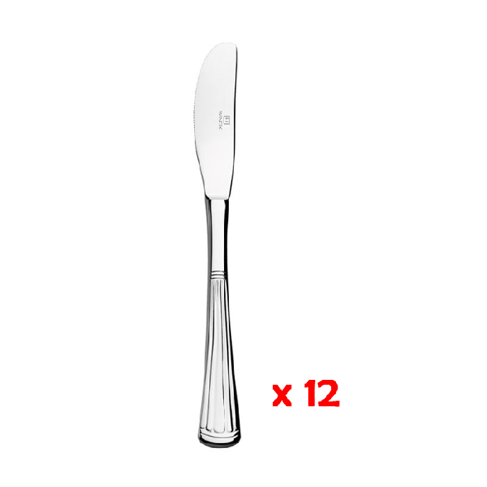 Etui Couteaux De Table Série Amber WINOX 12 Pièces - Inox 18/10 (W106231)