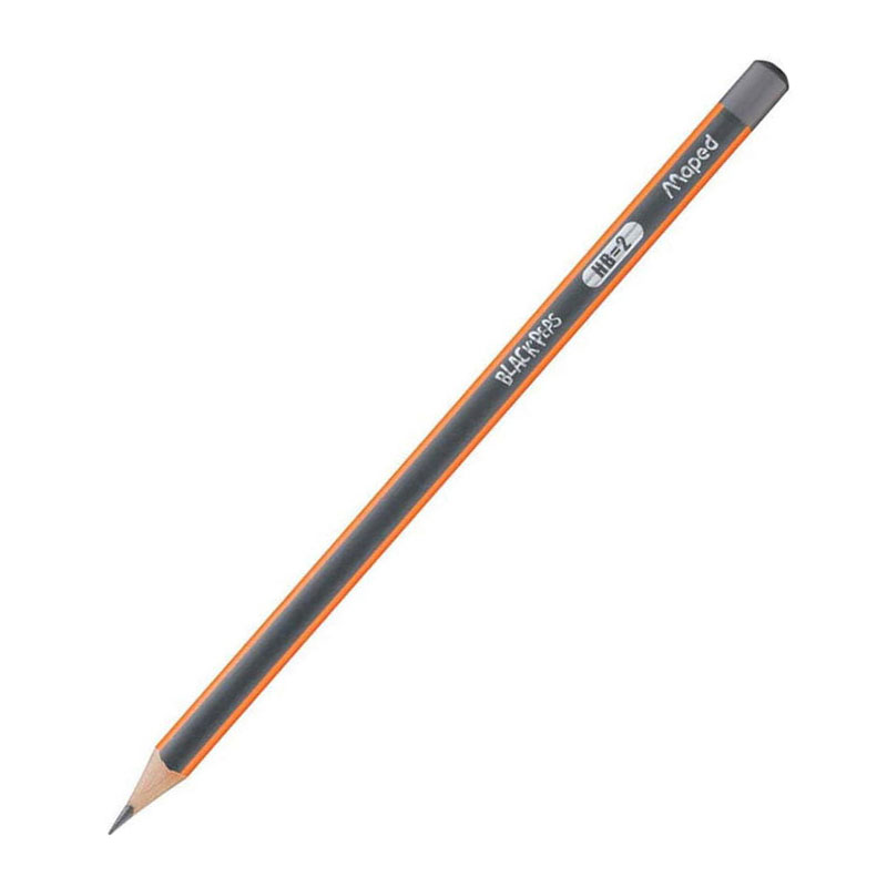 Crayon Graphite MAPED Black Peps HB=2 - MAPED