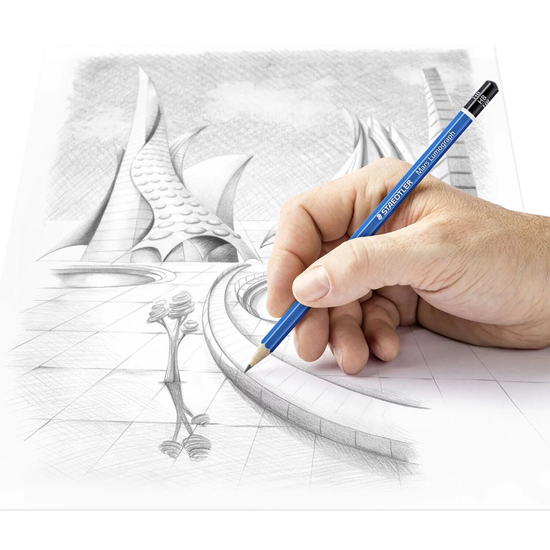 Crayon Mars STAEDTLER LUMOGRAPH 100 Noris HB - STAEDTLER