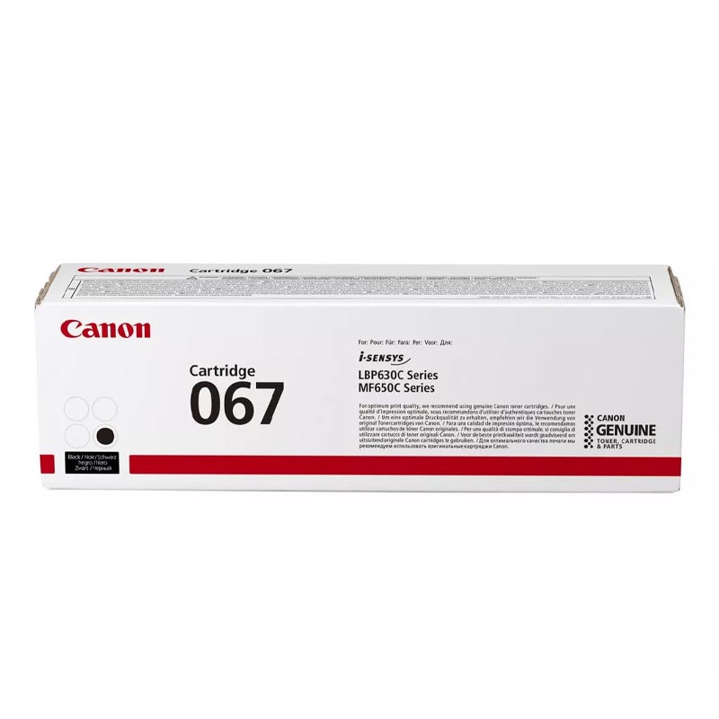 Toner original CANON 067 - Noir(CRG067BK) - Canon