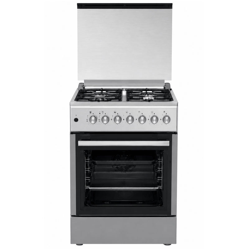 Cuisinière MAXWELL MAX-GCP60FWI 60cm 4 Feux - Inox - MAXWELL