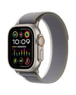 APPLE Watch Ultra 2 49mm - Boitier En Titane Et Bracelet Boucle Trail Vert Gris S/M