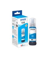 Bouteille D'encre Original EPSON ECOTANK 108 - Cyan(C13T09C24A)