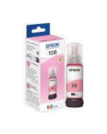 Bouteille D'encre Original EPSON ECOTANK 108 - Magenta Light(C13T09C64A)